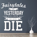 Fairytales Of Yesterday Queen Song Lyrics Wall Sticker