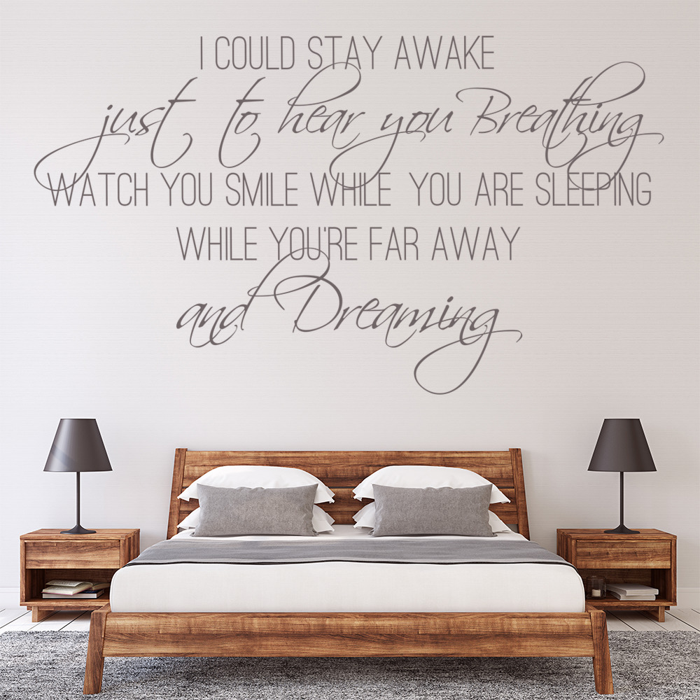 Aerosmith I Don't Wanna Miss A Thing Wall Sticker - Mod3