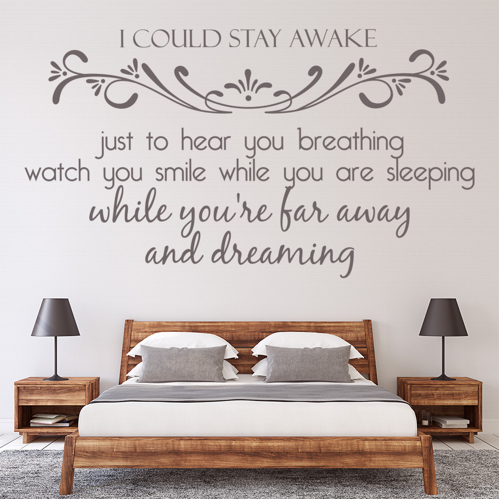 Aerosmith I Don't Wanna Miss A Thing Wall Sticker - Mod4