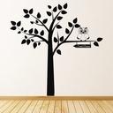 Owl Tree Nursery Baby Wall Sticker