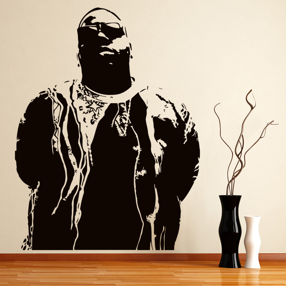 Notorious BIG Rapper Music Wall Sticker