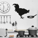 Chicken And Egg Banksy Wall Sticker