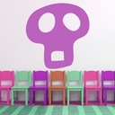 Monster Skull Halloween Wall Sticker