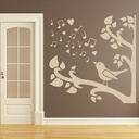 Songbird Music Tree Nursery Wall Sticker