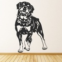 Rottweiler Pets Dogs Wall Sticker