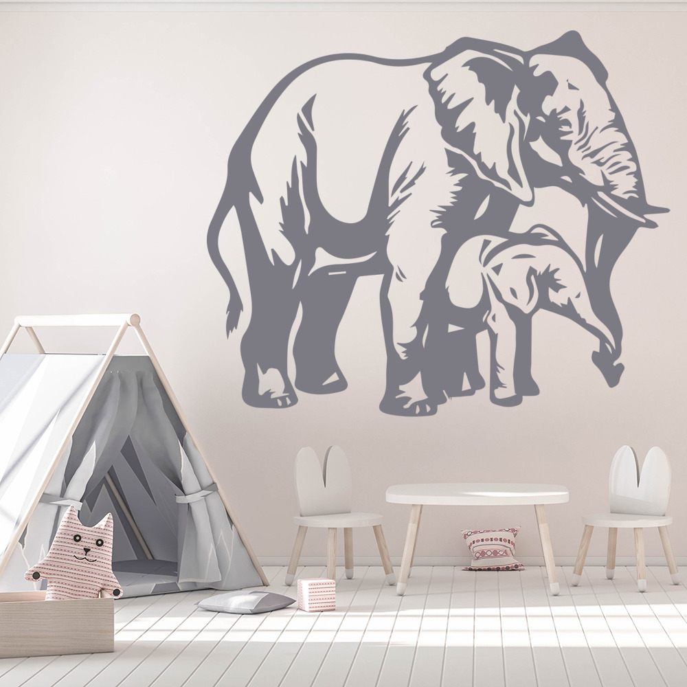 Elephant Calf Safari Animals Wall Sticker