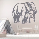 Elephant Calf Safari Animals Wall Sticker