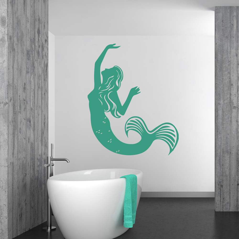 Mermaid Fairy Tale Wall Sticker - Mod6