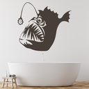 Angler Fish Under The Sea Wall Sticker