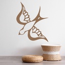Swooping Swallow Bird Wall Sticker