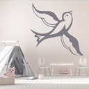 Soaring Swallow Bird Wall Sticker