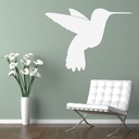 Hummingbird Silhouette Bird Wall Sticker