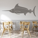 Marlin Fish Fishing Wall Sticker