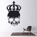 Royal Skull Horror Wall Sticker