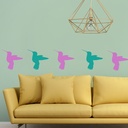 Hummingbird Bird Wall Sticker Pack
