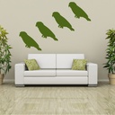 Parrot Bird Wall Sticker Pack - Mod8