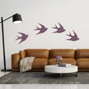 Swallow Bird Wall Sticker Pack