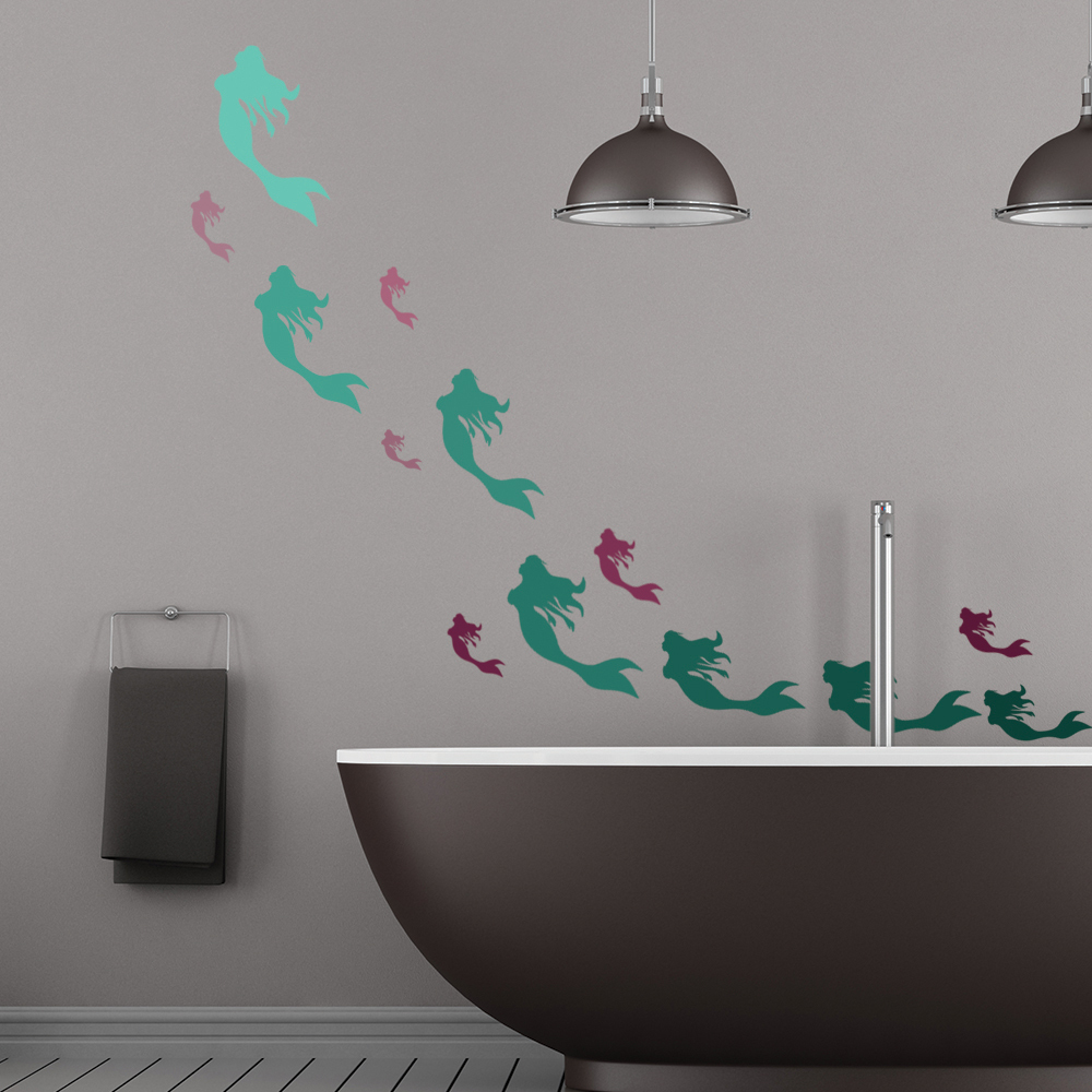 Mermaid Fairytale Wall Sticker Pack