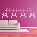 Rearing Unicorn Fairytale Wall Sticker Pack