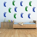 Christmas Stocking Xmas Pack Wall Sticker