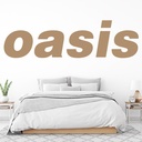 Oasis Band Logo Wall Sticker - Mod3