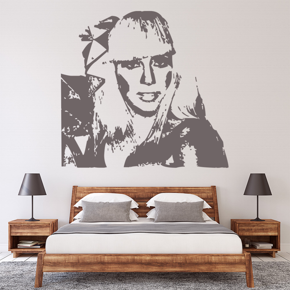 Lady Gaga Pop Music Wall Sticker