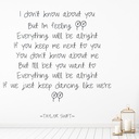 I'm Feeling 22 Taylor Swift Wall Sticker