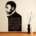 John Legend All Of Me Song Lyrics Wall Sticker