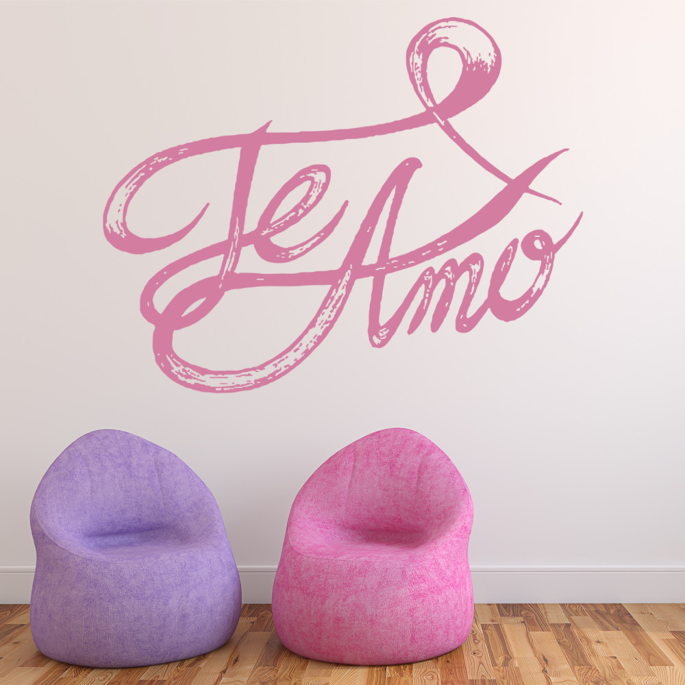 Rihanna Te Amo Wall Sticker