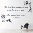 Start Now Inspirational Quote Wall Sticker