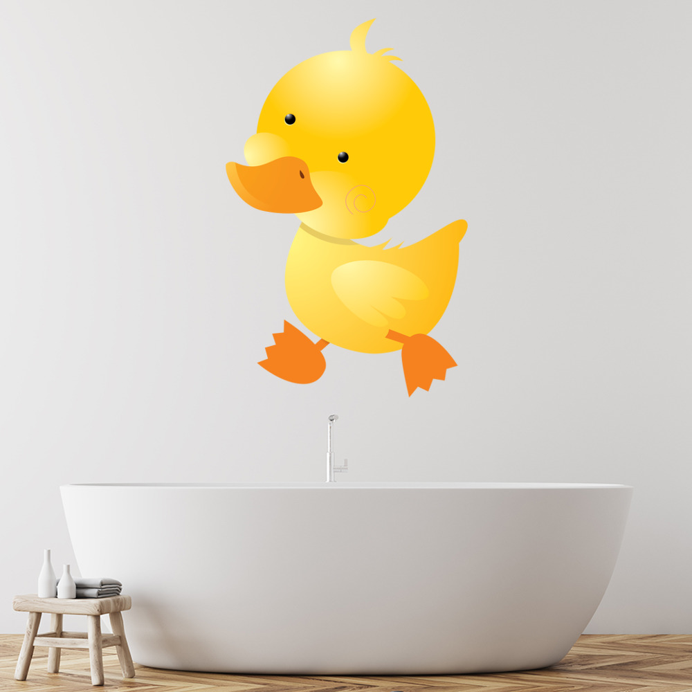 Yellow Duck Wall Sticker