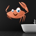 Dancing Crab Wall Sticker