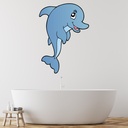 Cute Dolphin Wall Sticker