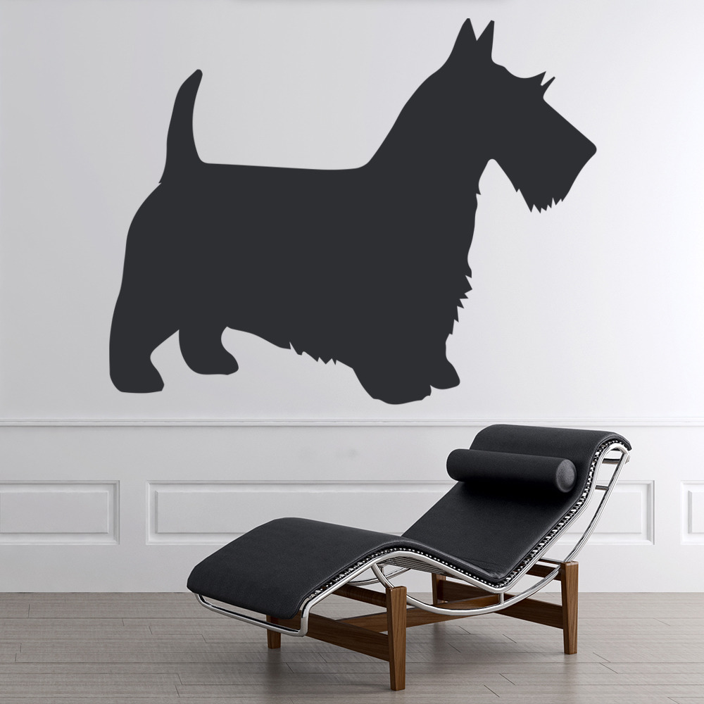 Scottie Dog Canine Pets Wall Sticker