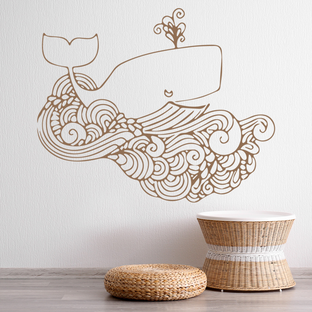 Ocean Whale Sea Animals Wall Sticker