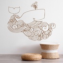Ocean Whale Sea Animals Wall Sticker