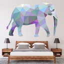 Geometric Elephant Wall Sticker