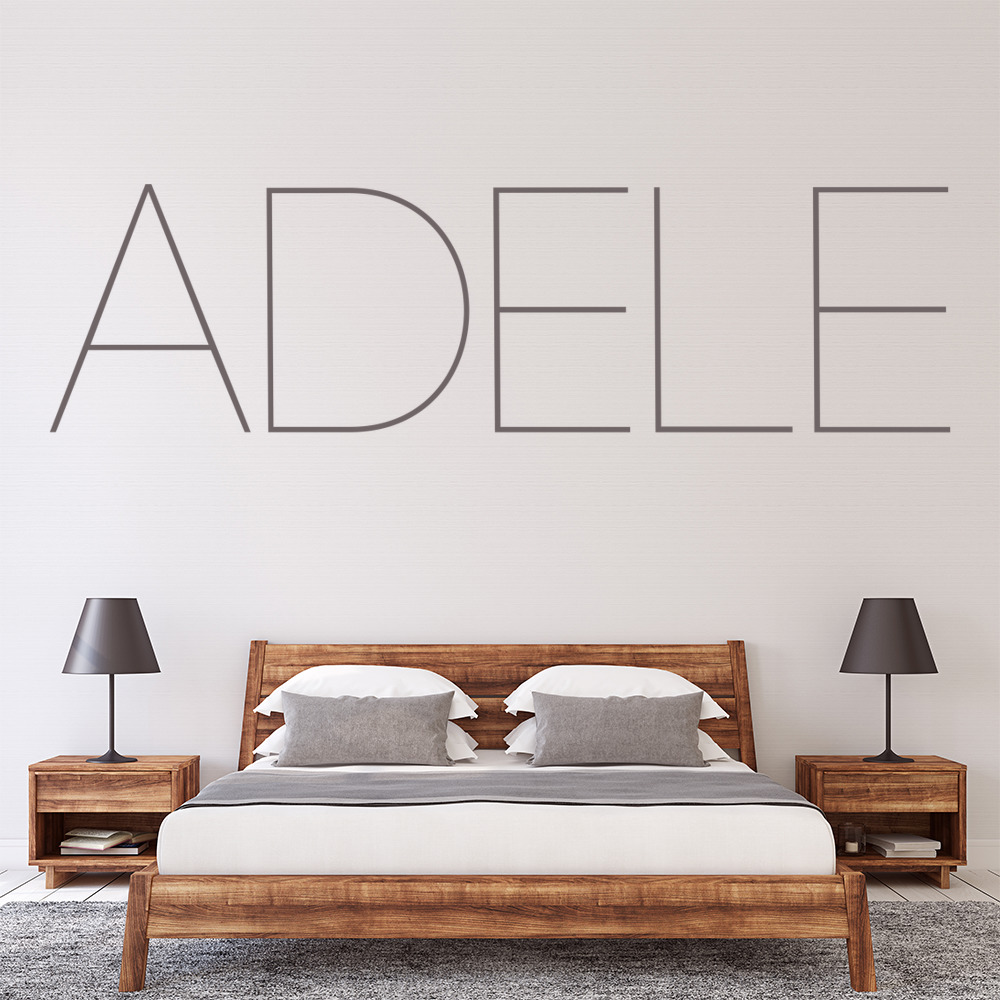 Adele Artist Logo Wall Sticker