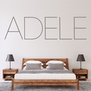 Adele Artist Logo Wall Sticker