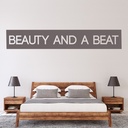 Beauty And A Beat Justin Bieber Wall Sticker