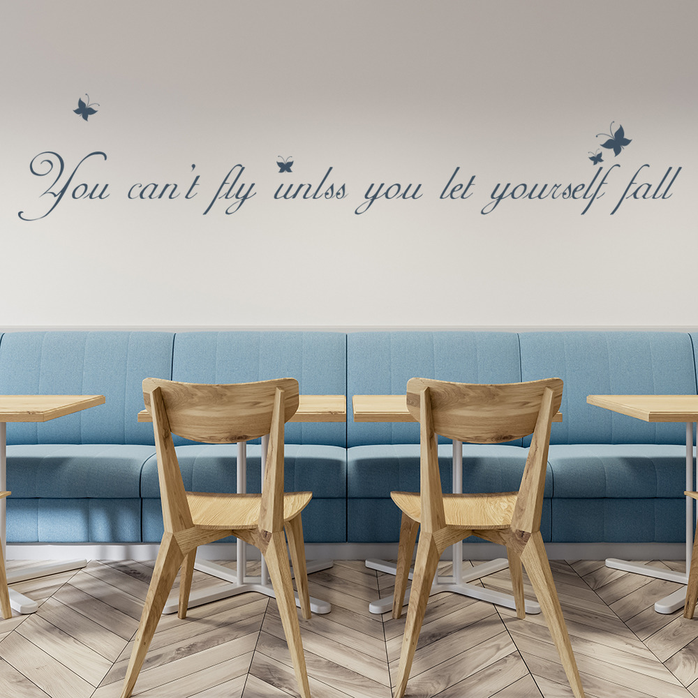 Justin Bieber Fall Song Lyrics Wall Sticker