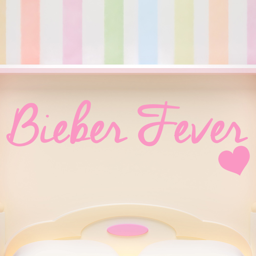 Justin Bieber Bieber Fever Wall Sticker