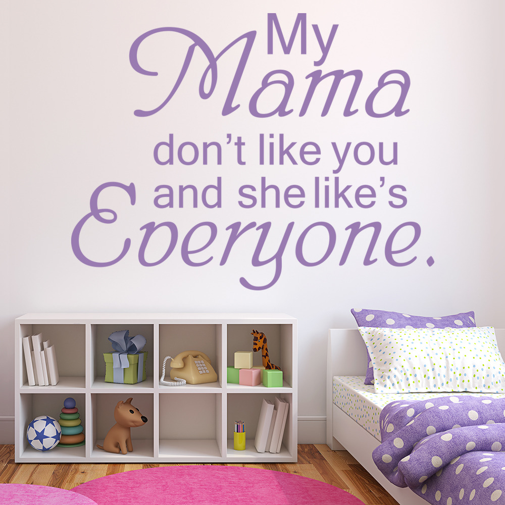 Justin Bieber Love Yourself Song Lyrics Wall Sticker