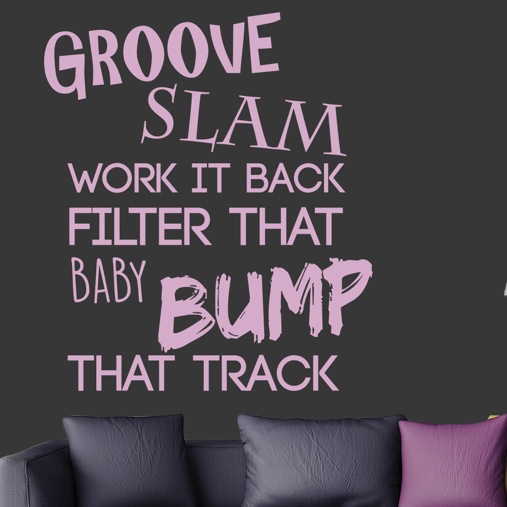 Star Struck Lady Gaga Quote Wall Sticker