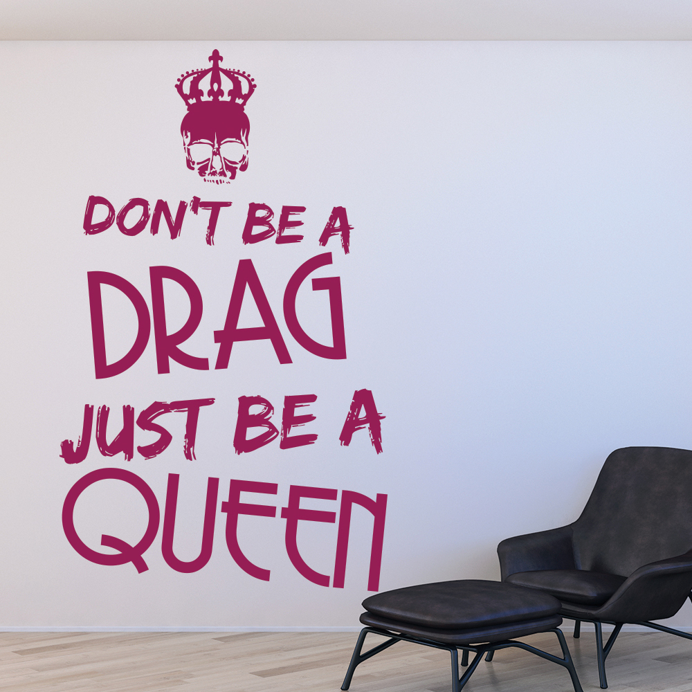 Born This Way Lady Gaga Quote Wall Sticker - Mod9