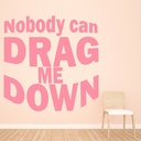 One Direction Drag Me Down Lyrics Wall Sticker - Mod1