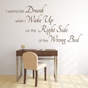 Drunk Ed Sheeran Song Lyrics Wall Sticker