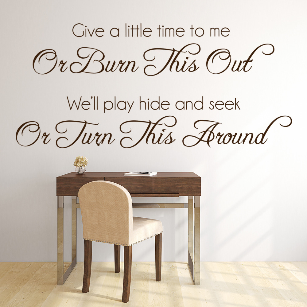 Gimme Love Ed Sheeran Song Lyrics Wall Sticker