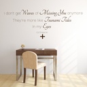U.N.I Ed Sheeran Song Lyrics Wall Sticker