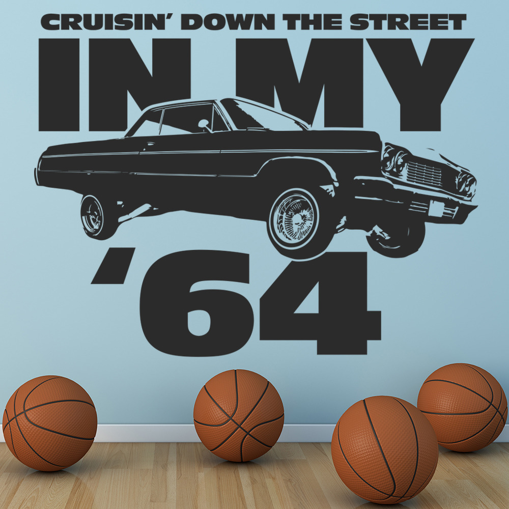 In My '64 Eazy E NWA Wall Sticker